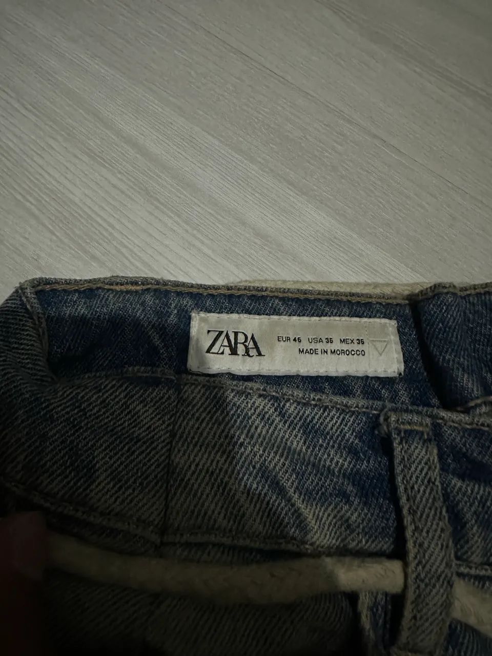 Calça baggy cargo Zara 42 - Foto 3
