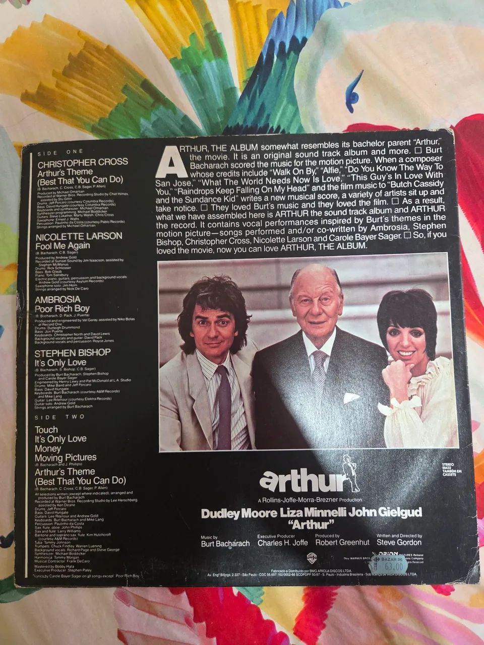 LP VINIL - Arthur - The álbum (1980)  - Foto 3