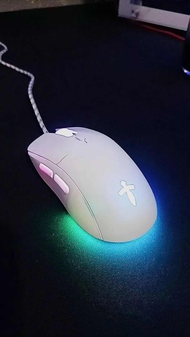 Mouse Gamer 7200 dpi Com Fio Led Rgb - Foto 4