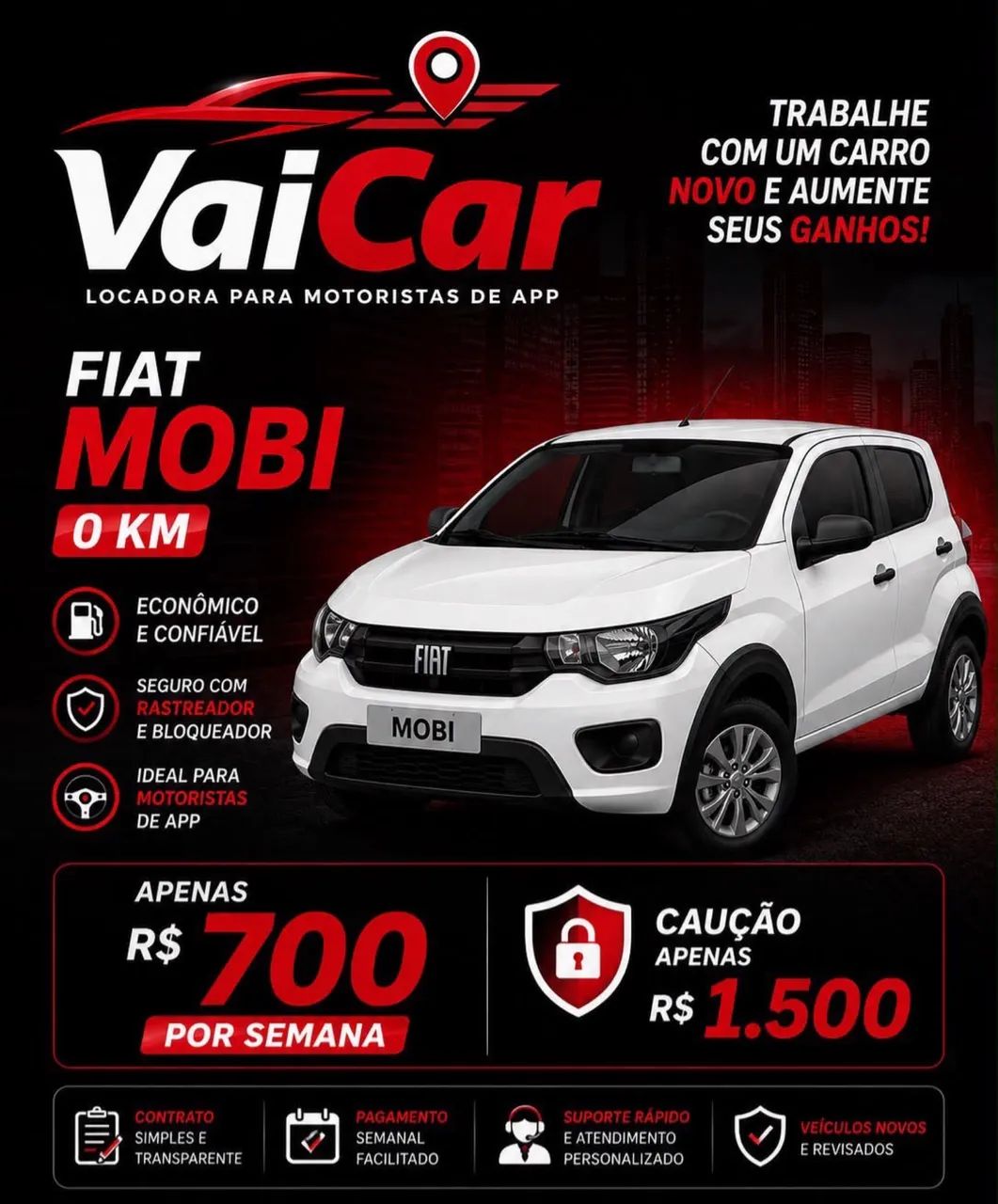 Alugue Veículos 0 Km sem burocracia! - Foto 3