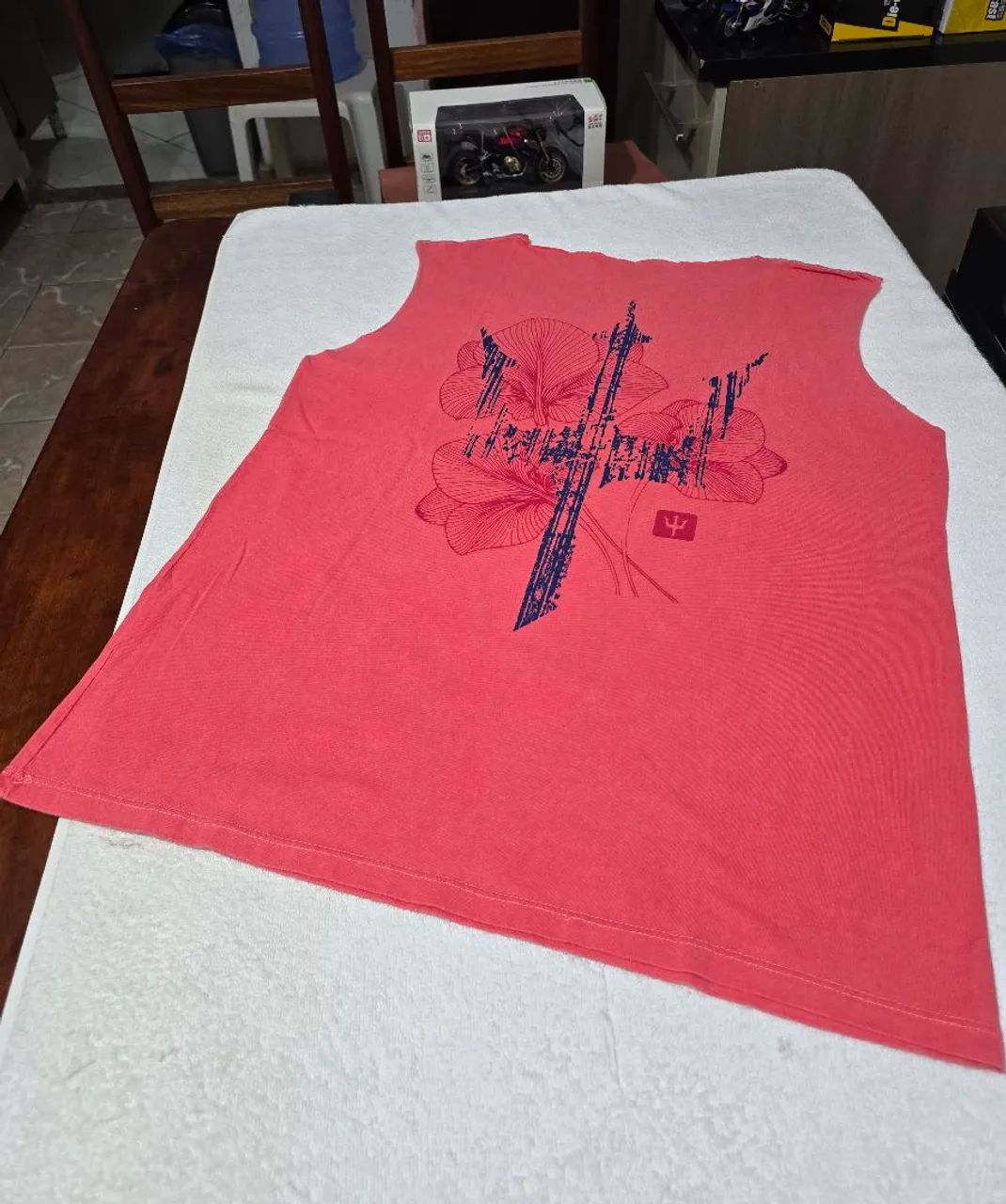 Camisa regata machão da Osklen P - Foto 3