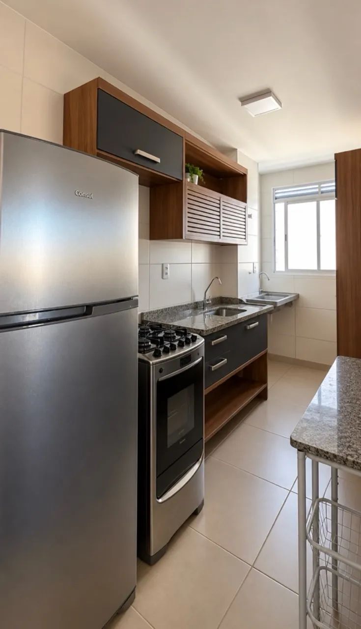 Alugo apartamento mobiliado na Aruana  - Foto 5