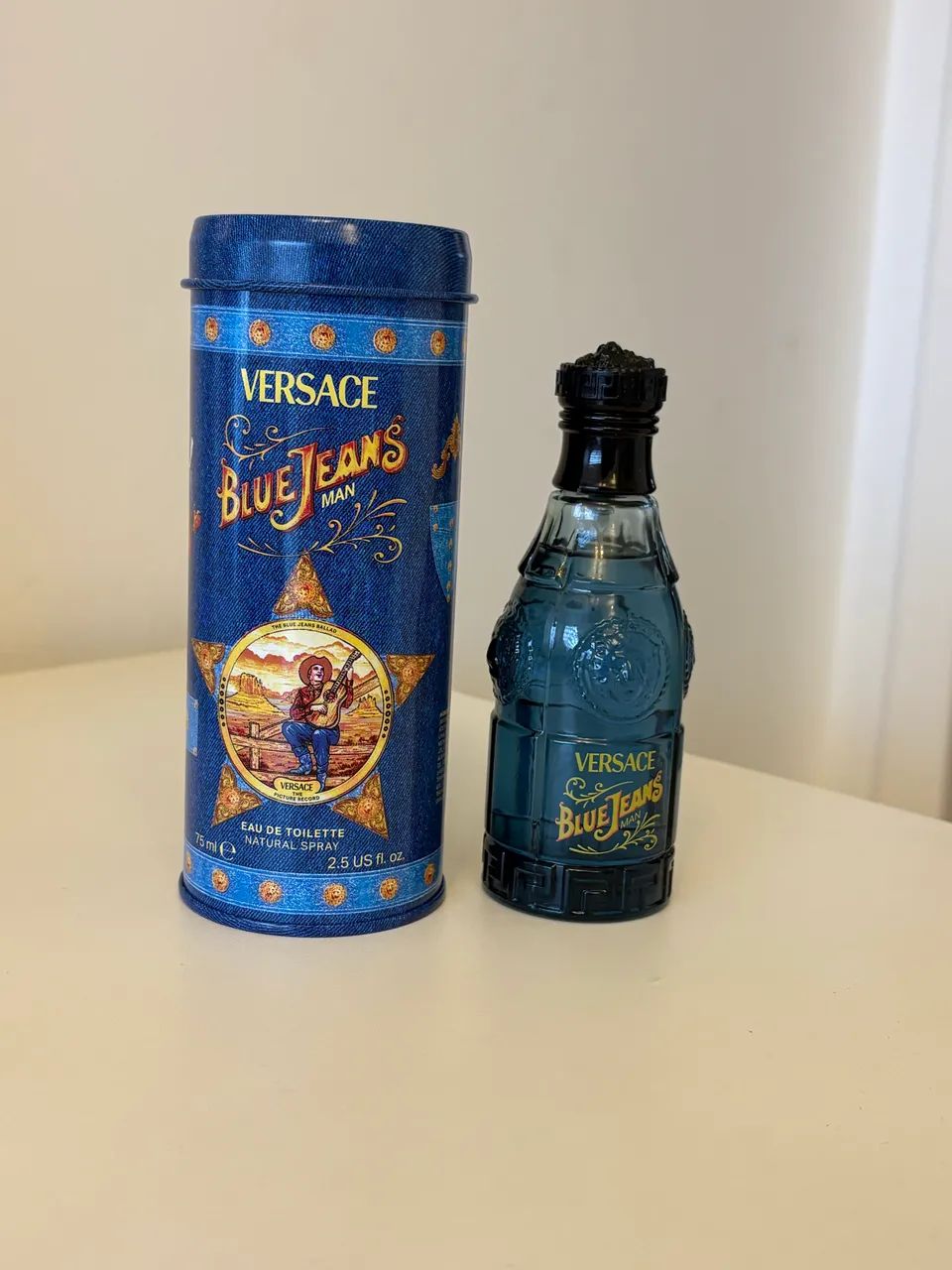 Versace blue jeans man Eau de toilette 75ml  - Foto 3