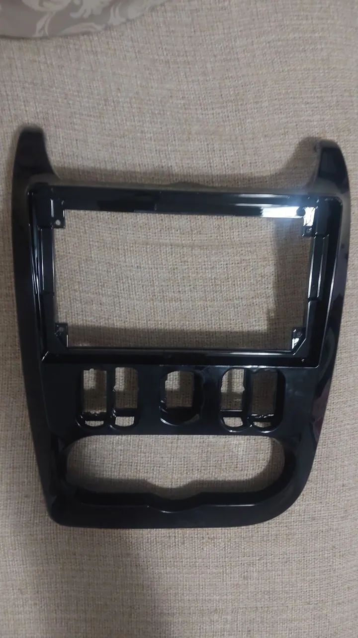 Moldura multimidia 9 polegadas Sandero 2010 - Foto 2