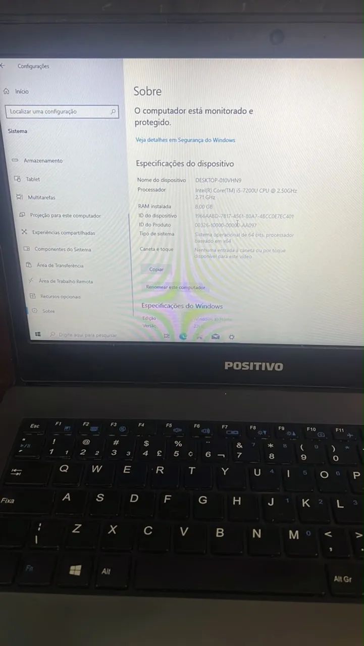 NOTEBOOK POSITIVO I5 7h - Foto 4