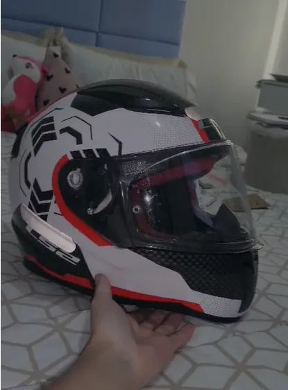 Capacete LS2 - Numeração 56 - Foto 3