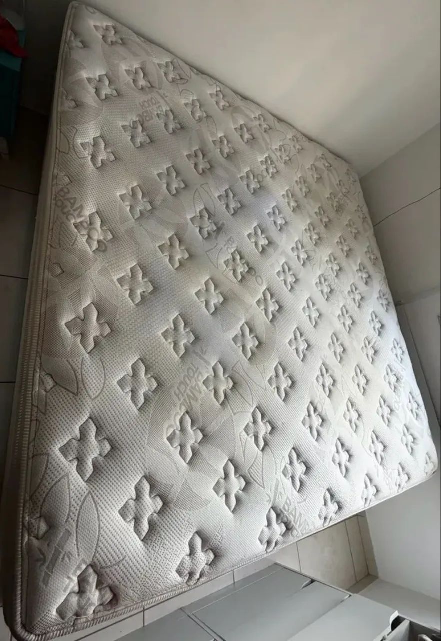 Vendo Cama Box Baú King Size + Colchao da Epeda  - Foto 4