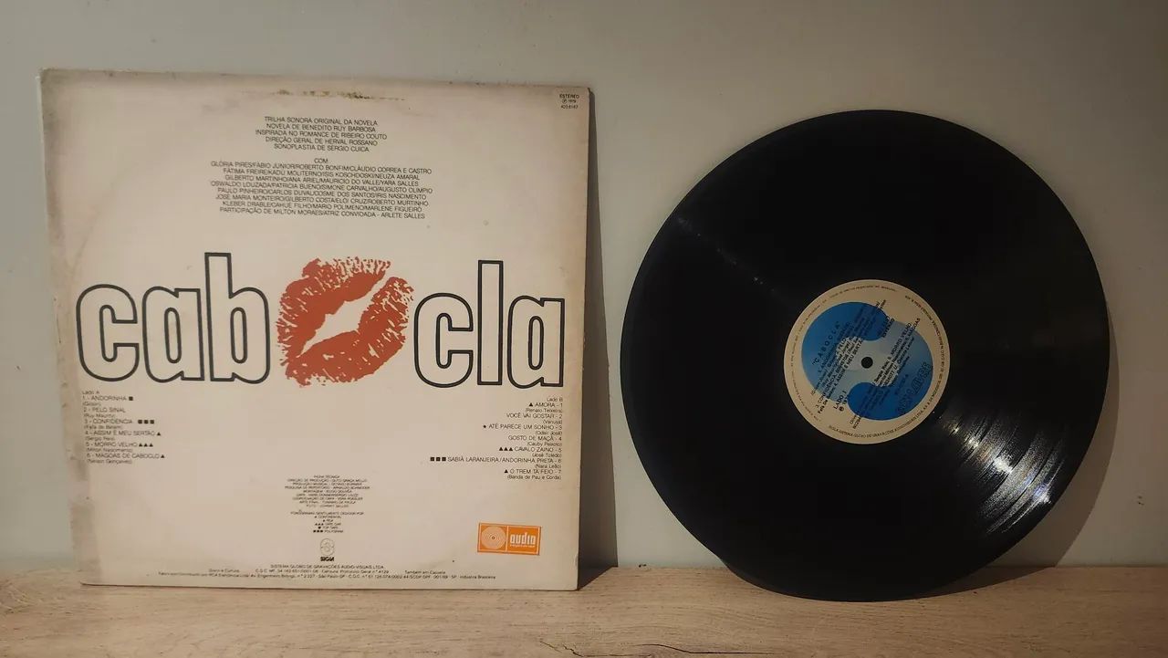 Cabocla - Disco de vinil  - LP - Novela - Rede Globo - 1979 - Foto 2