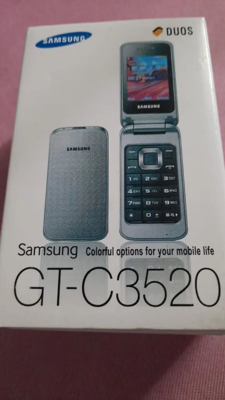 CELULAR PARA IDOSO SAMSUNG MODEO LUXO ABRE E FECHA - Foto 3