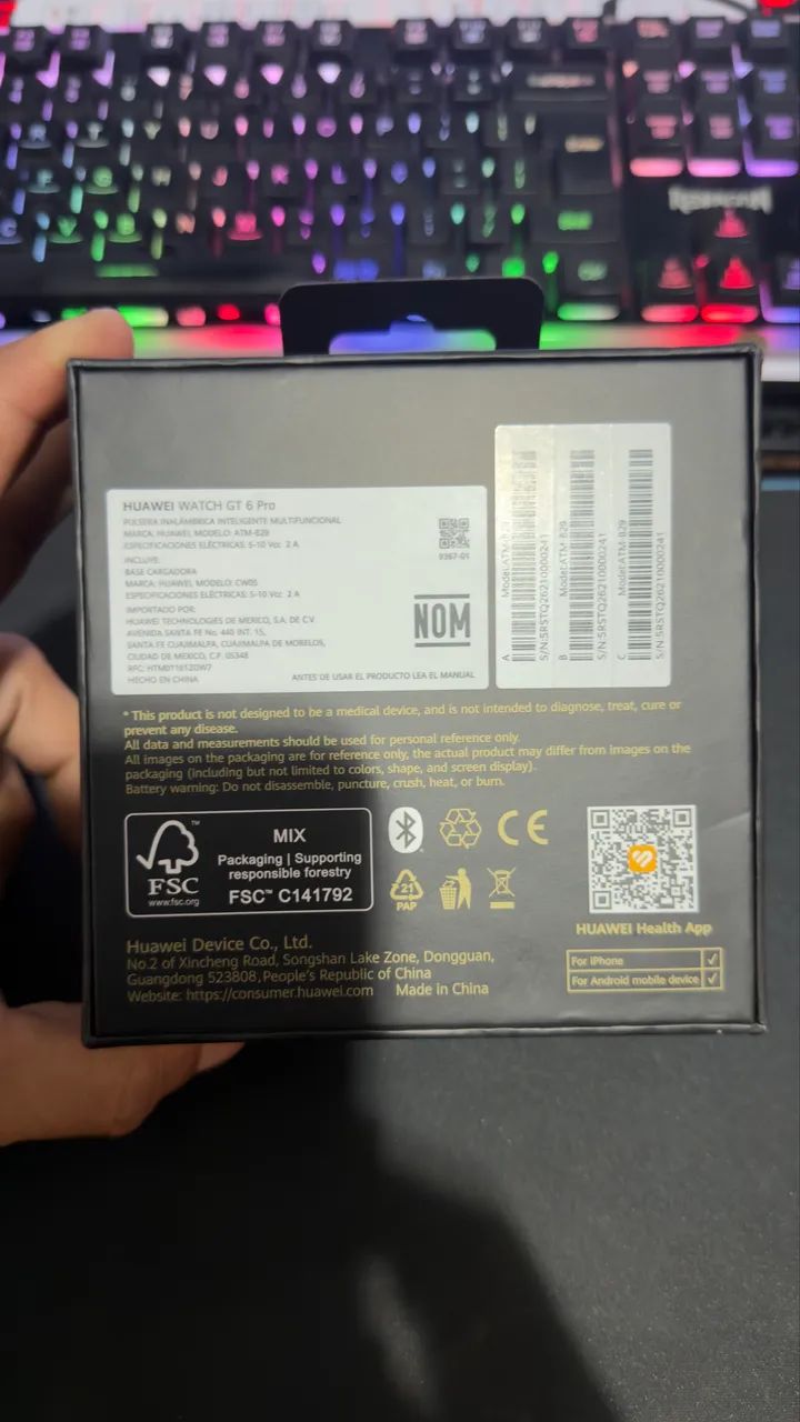 Smartwatch - Huawei Watch GT 6 Pró Titanium - Foto 3