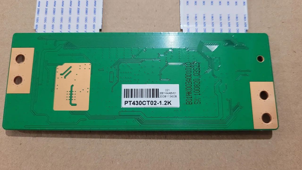 Placa T-CON / TCON p/ TV Multilaser TL024 - Foto 5