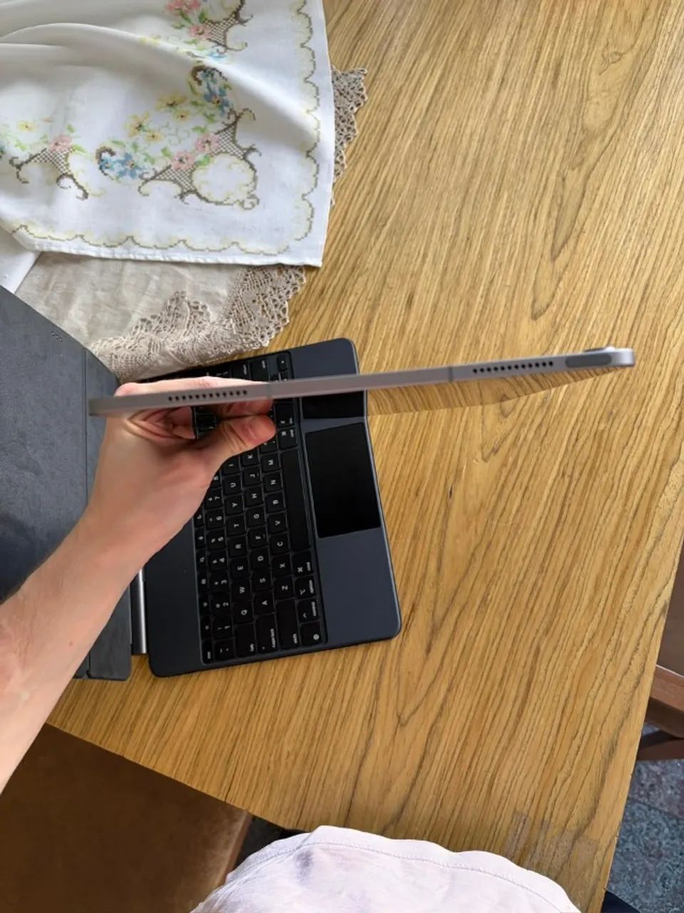 iPad Air M4 13? 256GB 5G Cellular + Magic Keyboard Original Apple - Foto 5
