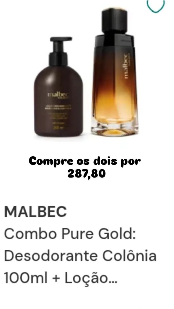 RELAÇAMENTO  MALBEC PURE GOLD - Foto 3