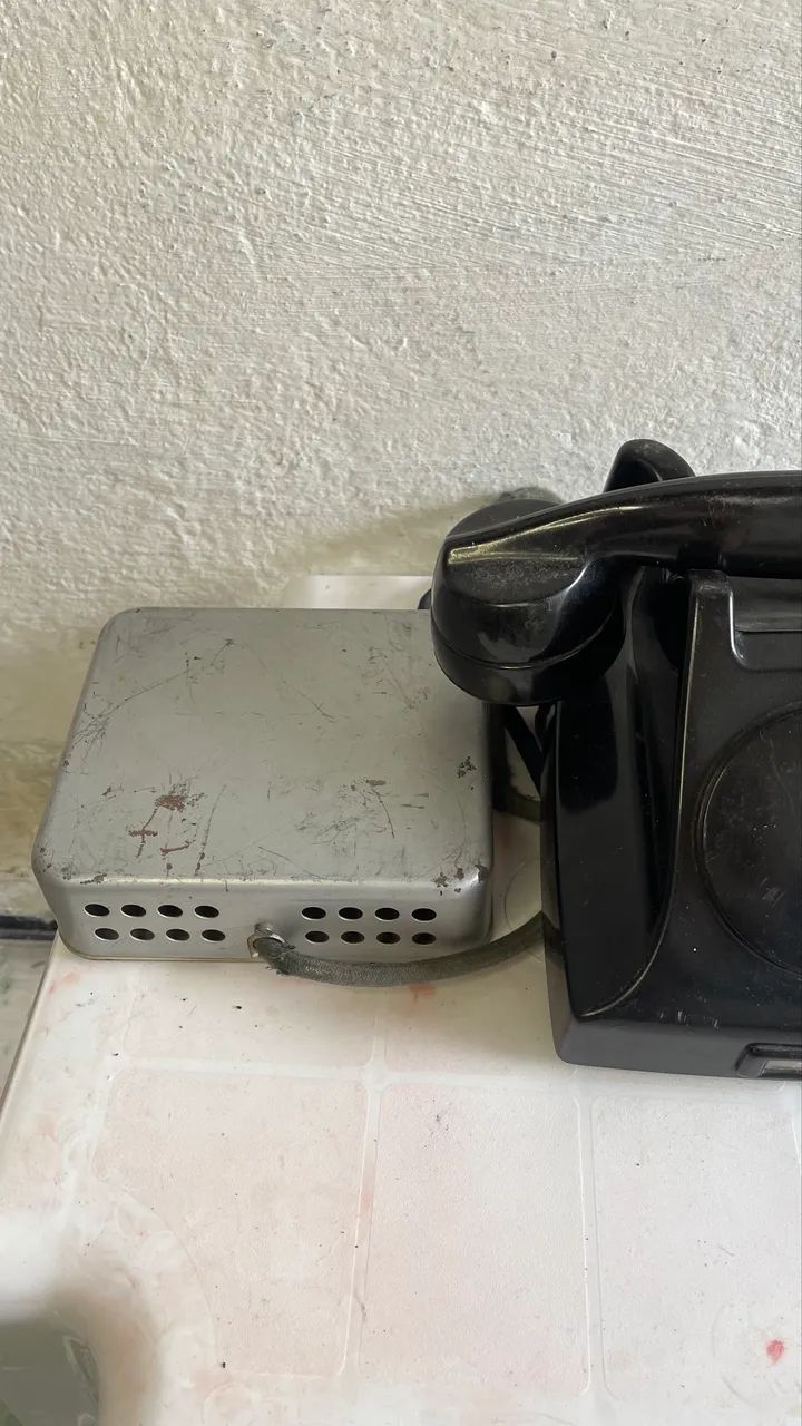 Telefone raro a manivela  - Foto 3