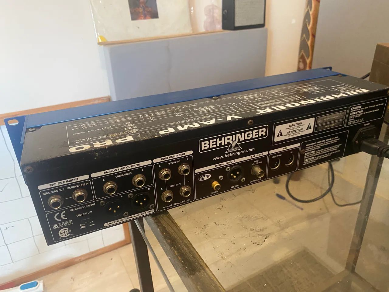 V-amp pro Behringer Rack de efeitos - Foto 2