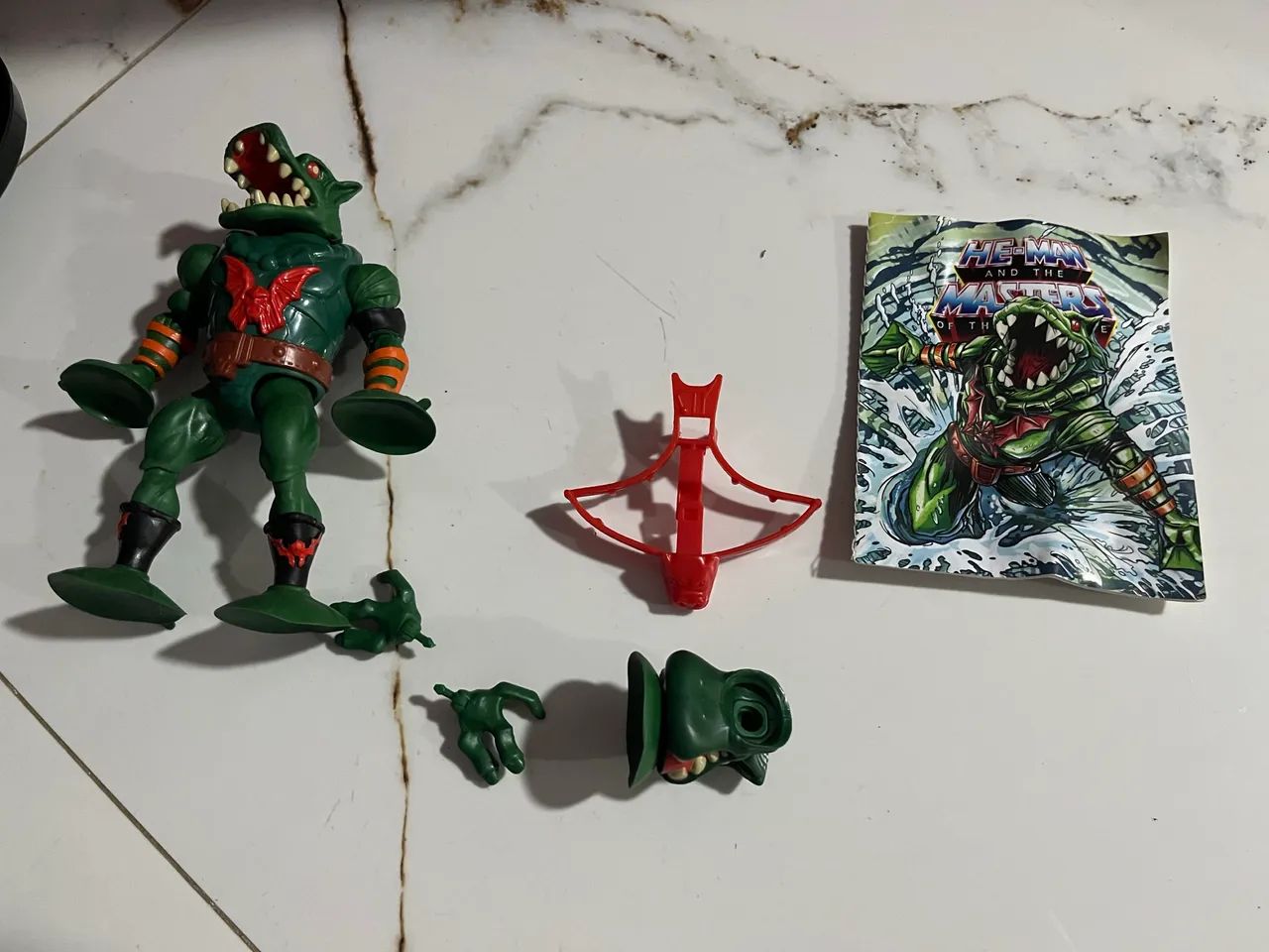 Boneco leech - Masters of the universe Origins deluxe 