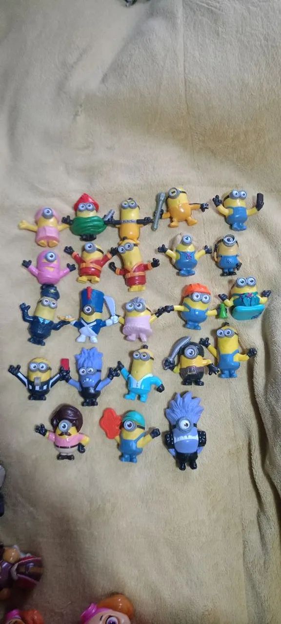 Mini Minions colecionáveis 