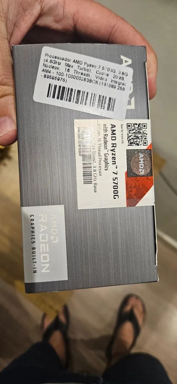 Processador AMD Ryzen 7 5700G - Foto 3