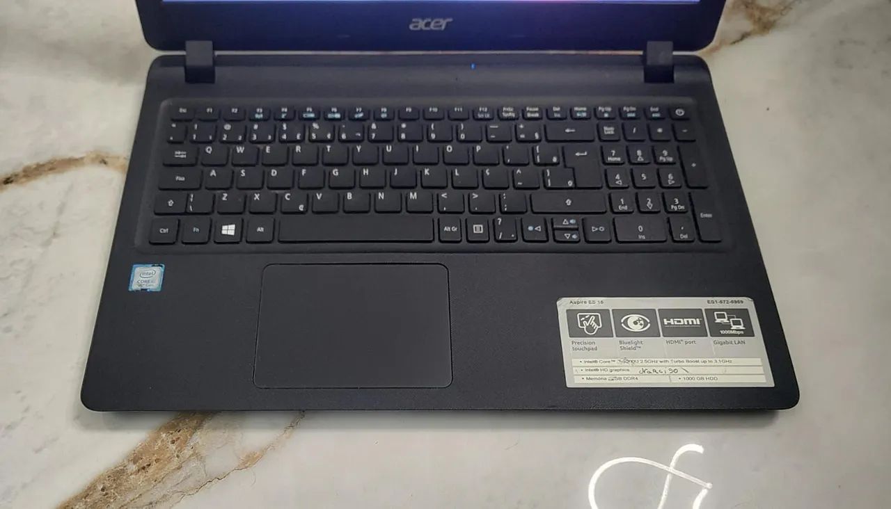 NOTEBOOK ACER CORE I3 - 1000GB E 6GB - 100% PERFEITO - Notebooks