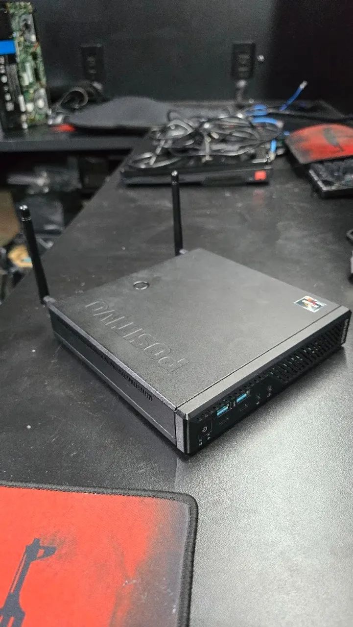 Mini Computador Ryzen 5 4650GE 32GB RAM 256GB NVMe Ótimo para