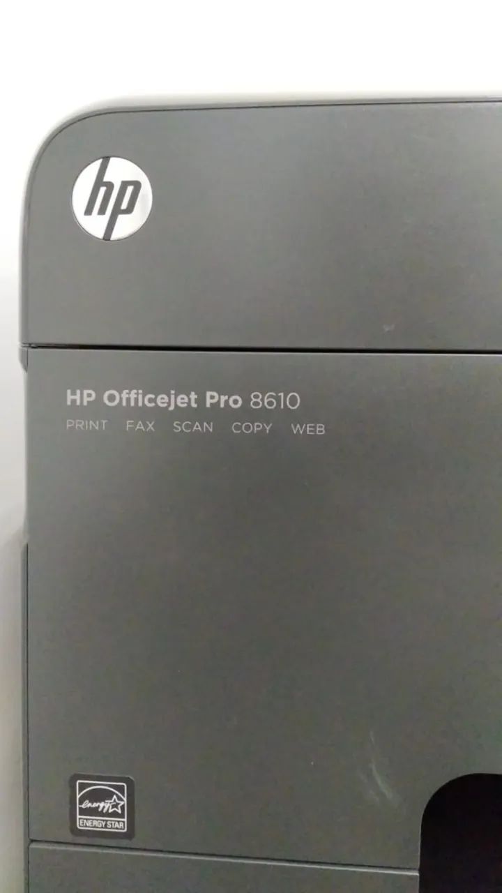 Impressora HP Officejet Pro 8610 multifuncional jato de tinta colorida  - Foto 2
