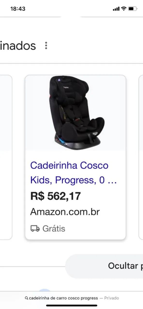 Cadeirinha com base  - Foto 5
