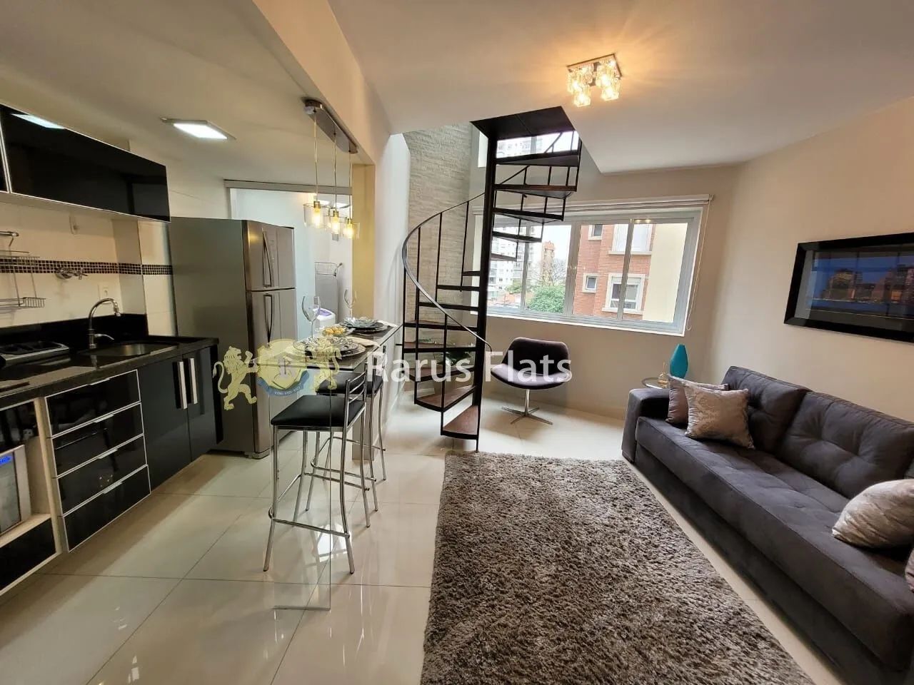 Flat com 1 Quarto para alugar, 50m² - Vila Nova Conceição - Foto 2
