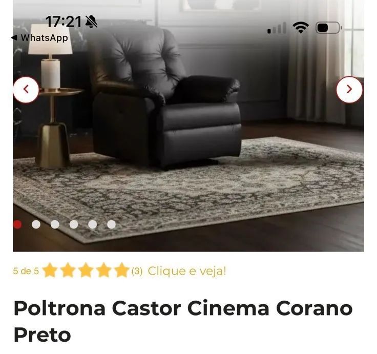 Poltrona Reclinável  - Foto 4