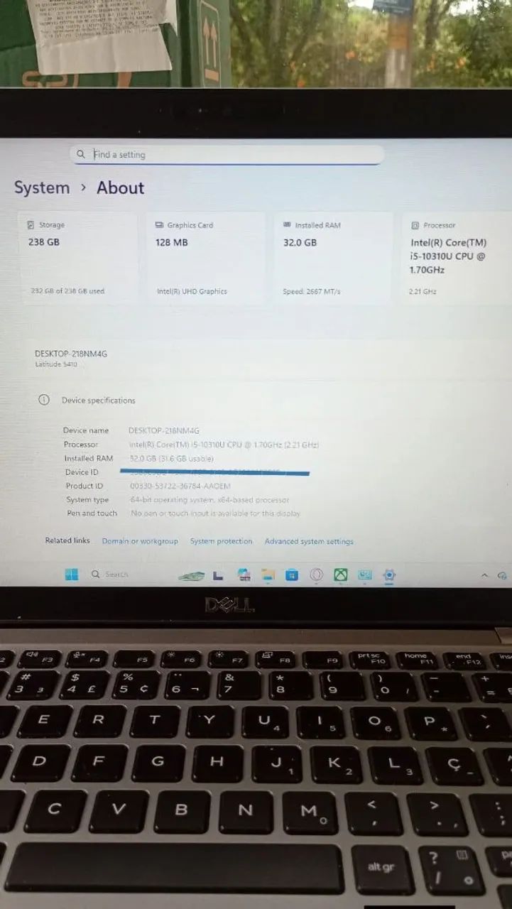 Notebook Dell i5 10 geração  - Foto 5