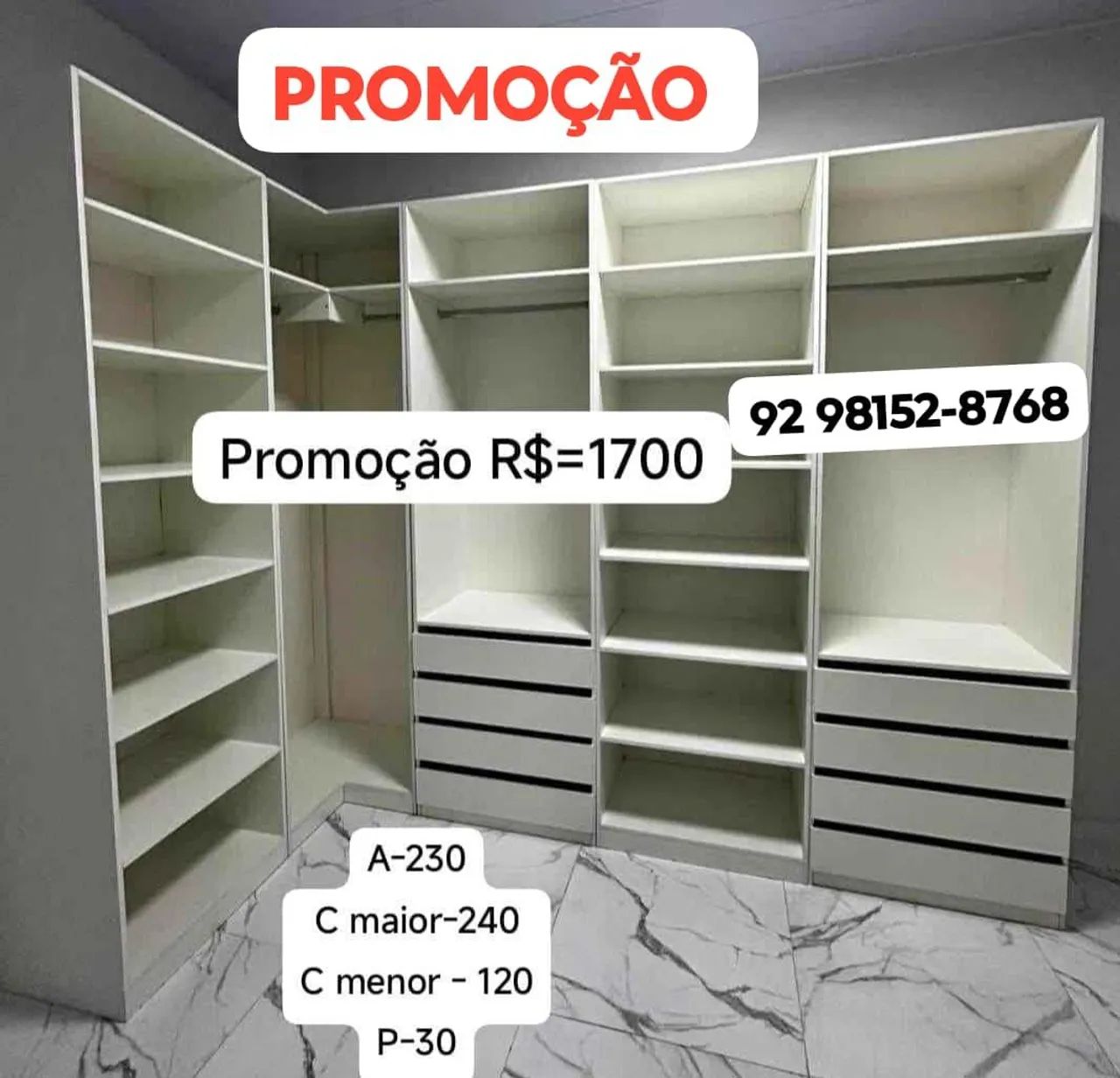 Closet Modelos em Oferta aproveite  - Foto 2