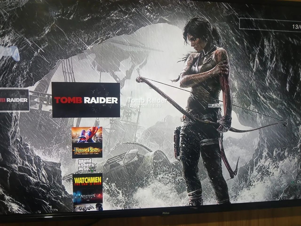 Ps3 com 47 jogos  - Foto 2