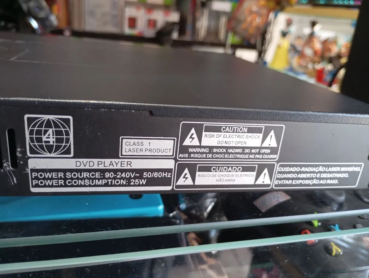 Aparelho DVD Multilaser não tem controle - Foto 5