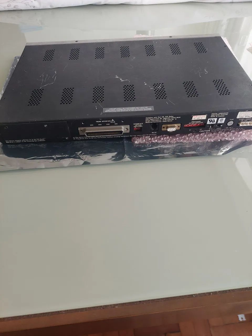 Nortel ref 332-4267-a digital announcer - Foto 2