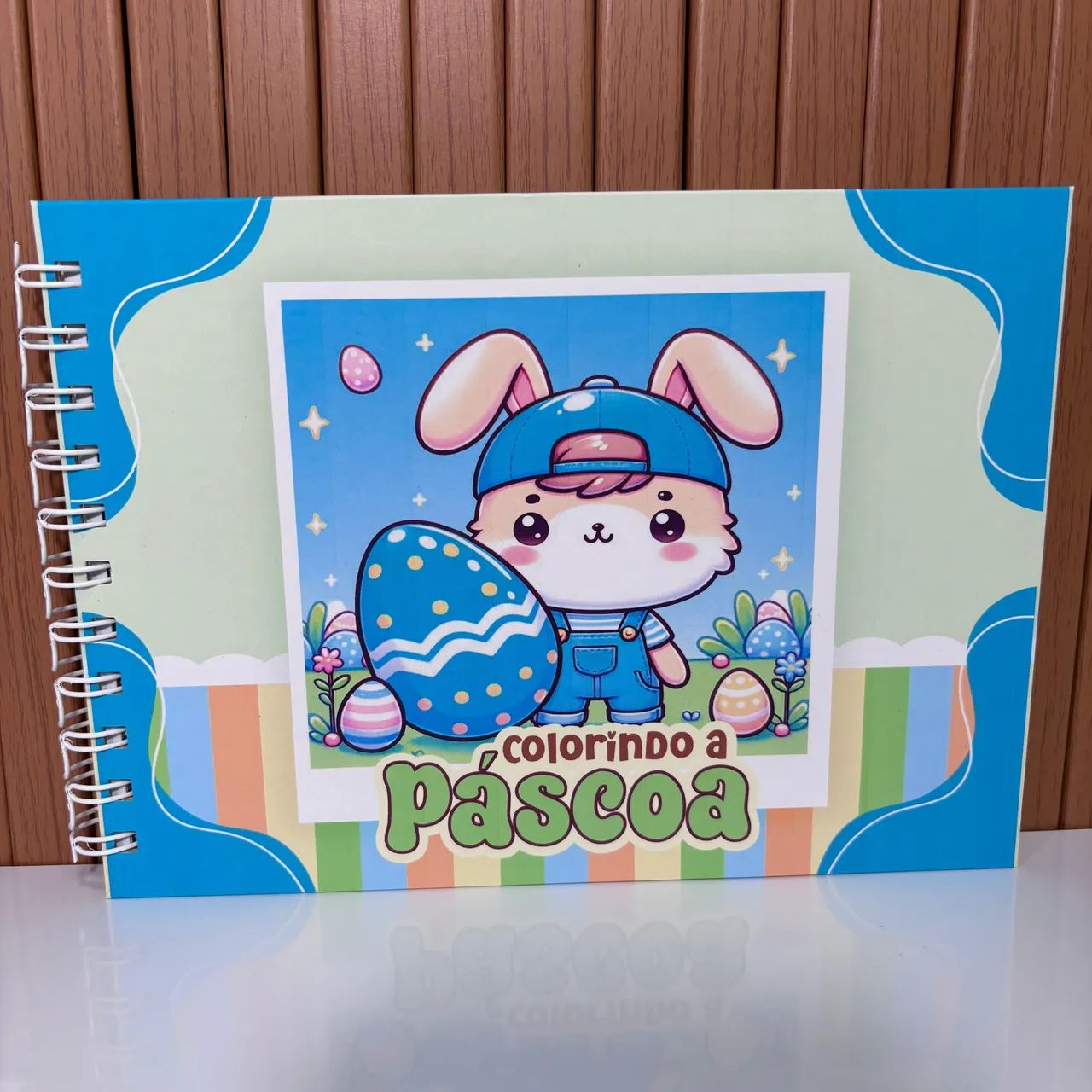 LIVRO DE COLORIR DE FELIZ PÁSCOA 401188110771824642