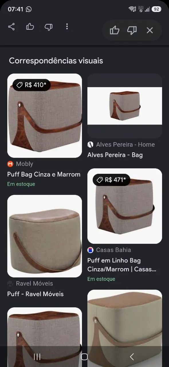 PUFF com Alça  - Foto 5