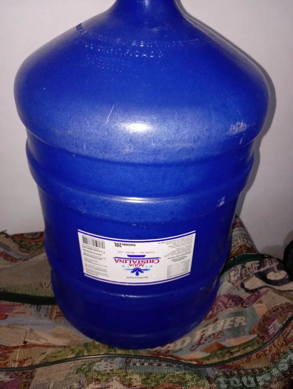 20 litros de água 