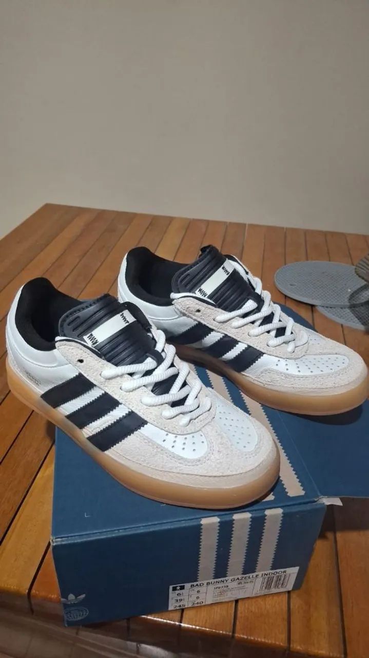Tênis Adidas Bad Bunny Gazelle N 37 - Foto 3