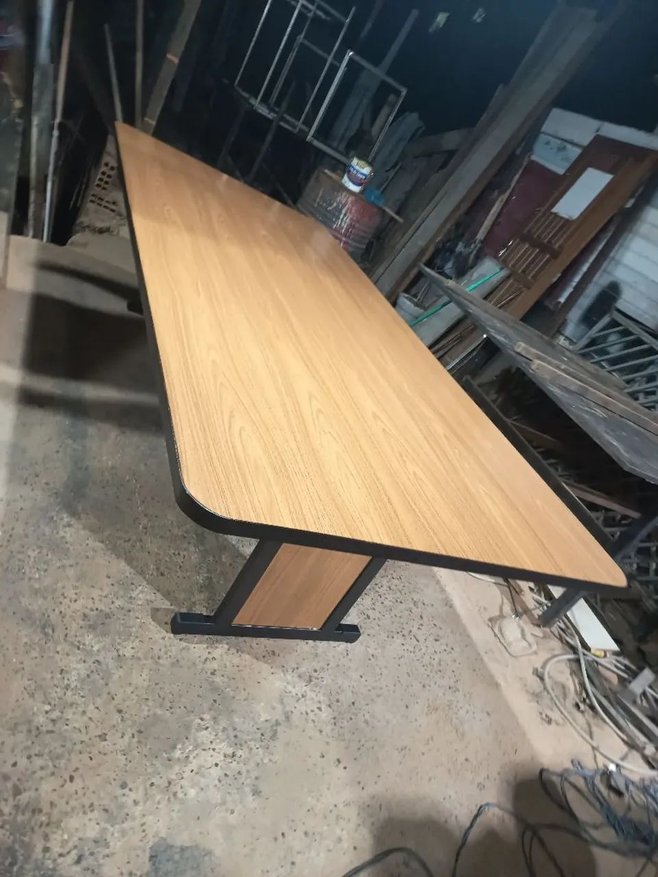 Mesa de reunião na medida de  270/100/75 - Foto 2
