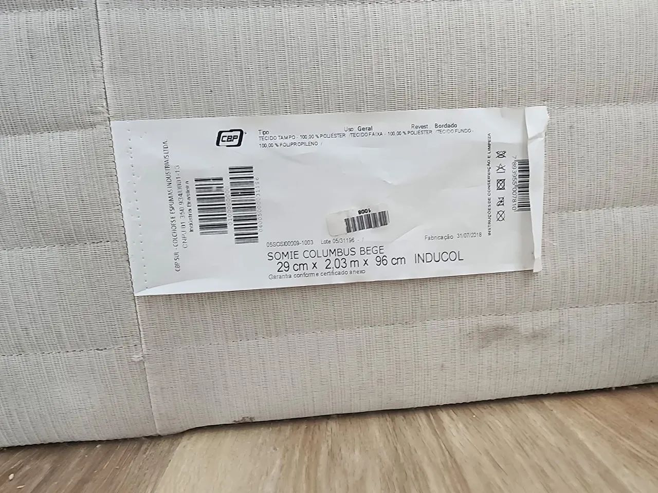 Cama Box King Size - colchão e boxes - para retirada no Campeche (não entrego) - Foto 3