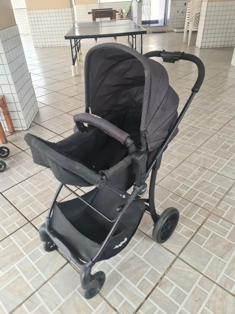Burigotto, Carrinho de Bebê Convert Dark Gray