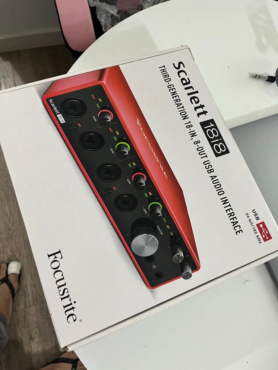 Focusrite Scarlett 18i8 3rd Gen. - Equipamentos e Acessórios de
