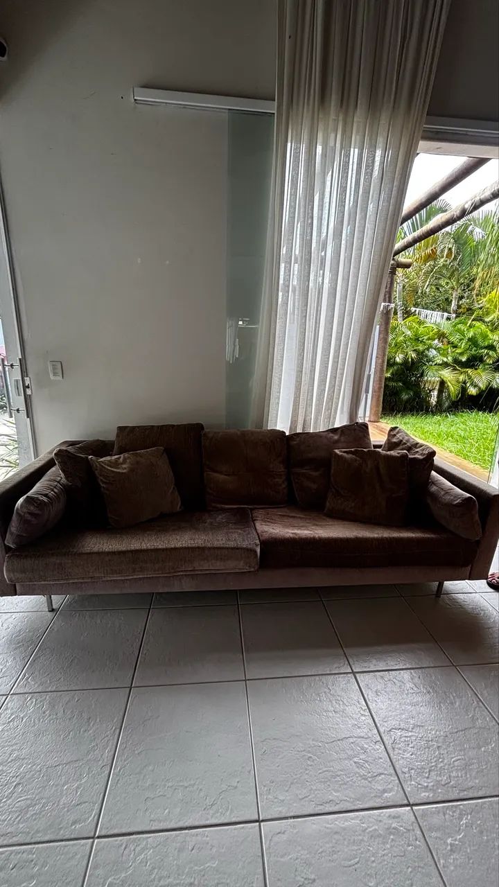 VENDO SOFÁ RETRÁTIL 4 LUGARES 2.60m - Foto 2
