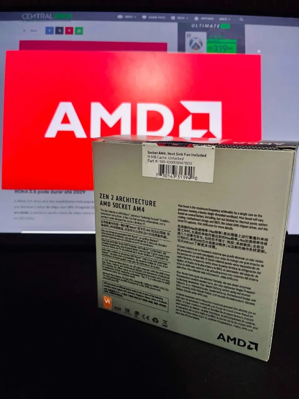 Processador AMD Ryzen 5 4600G - Foto 2
