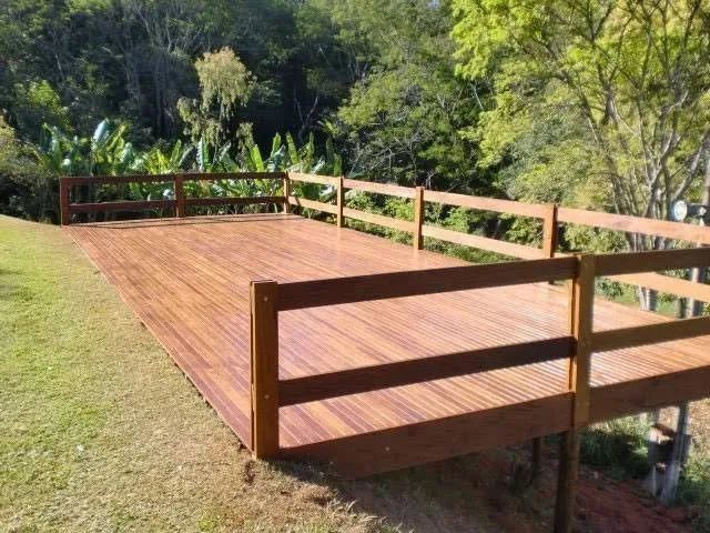 Deck de madeira eucalipto M²