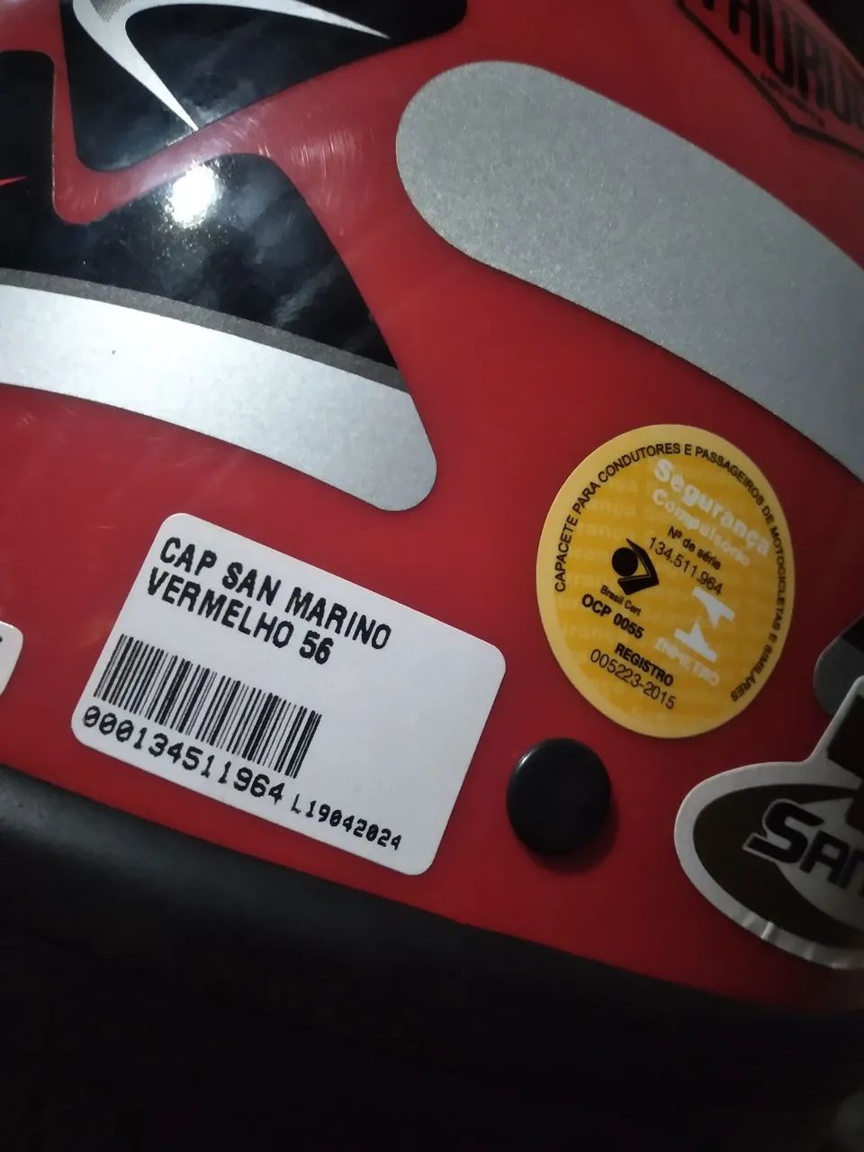 Capacete San Marino - Foto 2