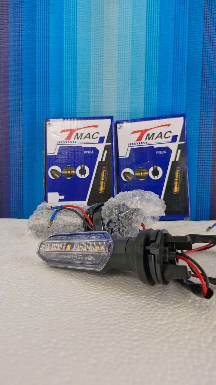 Pisca led sequencial honda - Foto 2
