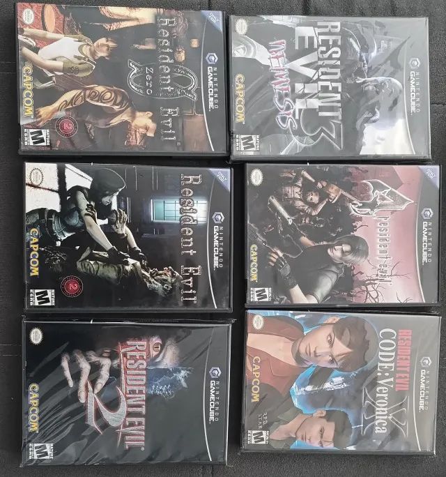 Coleção Resident Evil GameCube