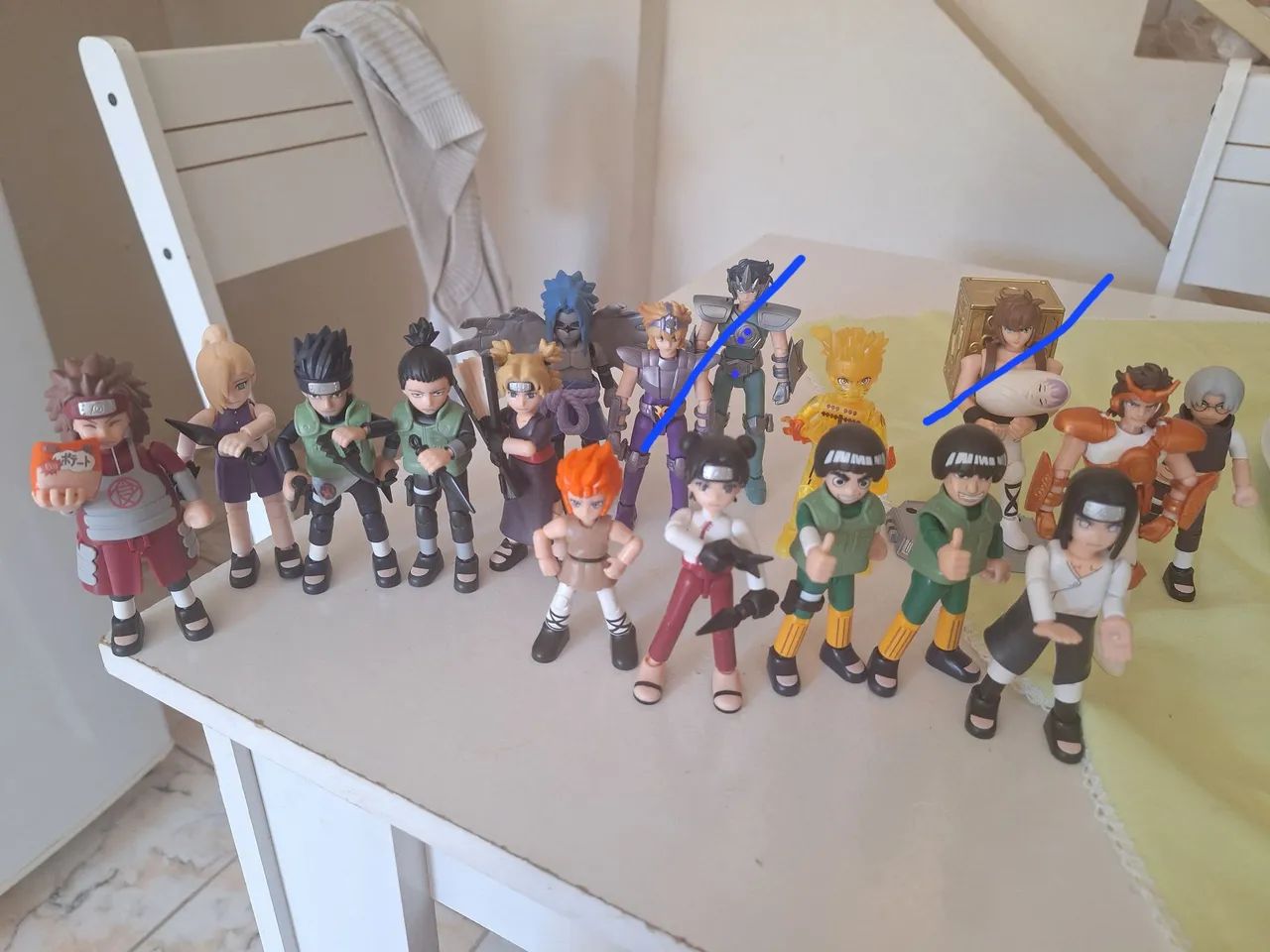 Blokees Saint Seiya e Naruto Galaxy oficial