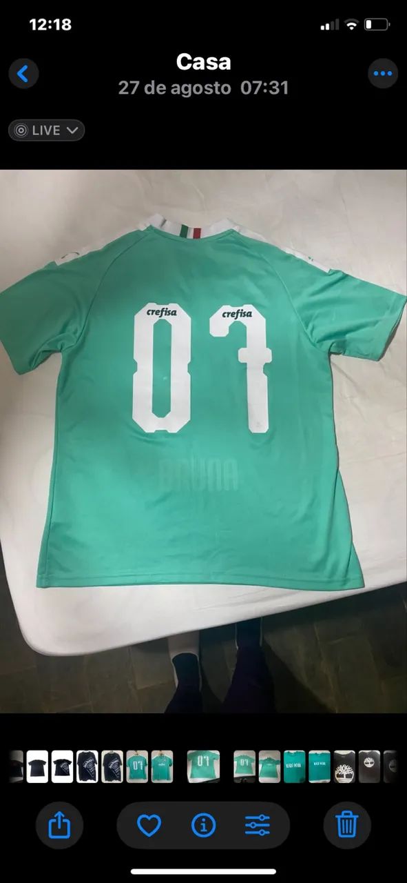 Camisa Palmeiras PUMA CREFISA  - Foto 2