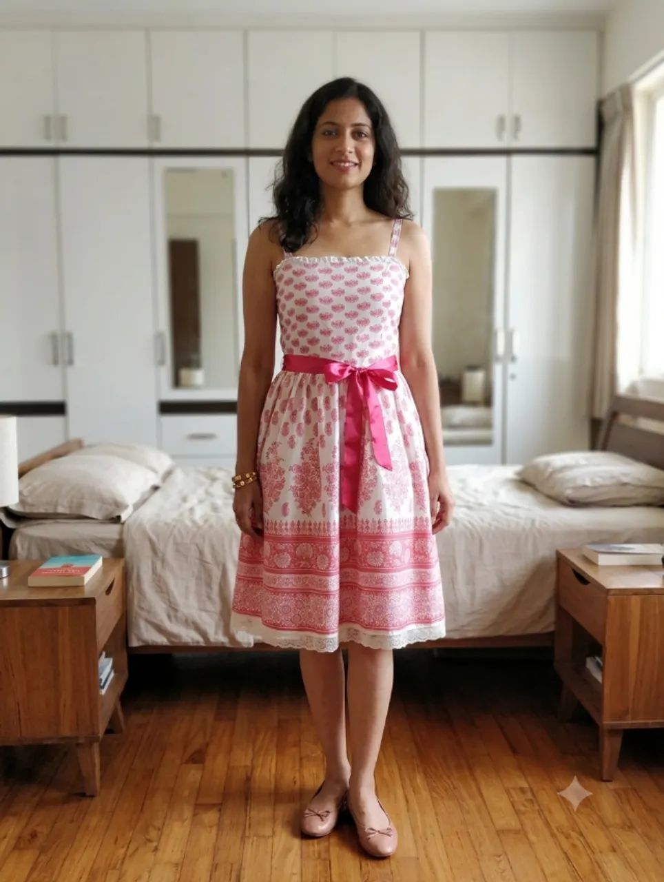 Vestido de laço 